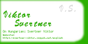 viktor svertner business card
